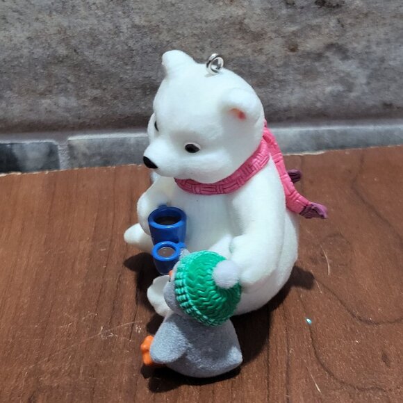 Hallmark Christmas Ornament Cold Day Warm Friends 2008 Snowball & Tuxedo - Picture 12 of 12